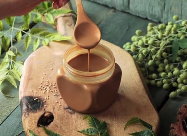 تصویر 2 از قیمت ارده کنجد قهوه ای + خرید باور نکردنی